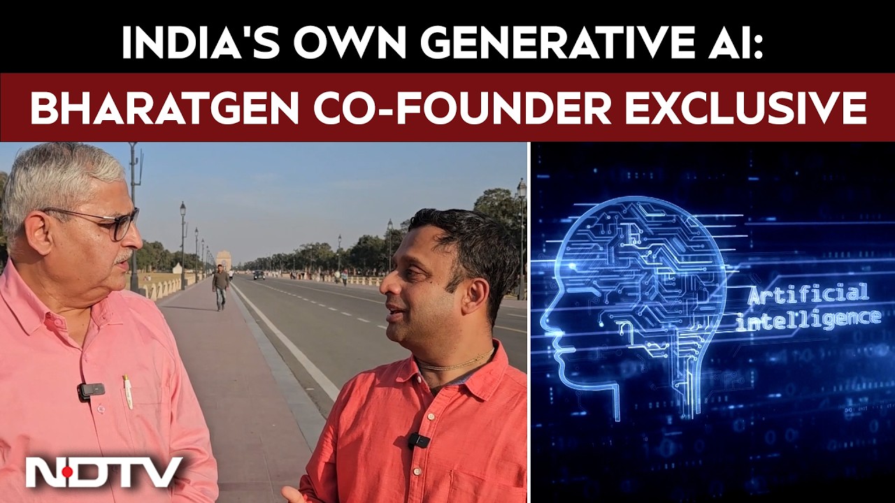 BharatGen Co-founder On India&rsquo;s Generative AI For Governance, Education And More