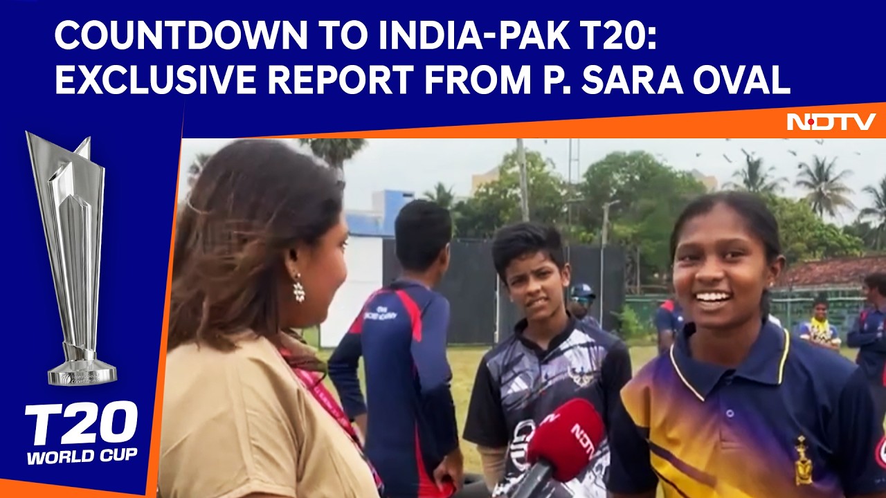 India Vs Pakistan | Countdown To India-pak T20: Exclusive Report From P. Sara Oval