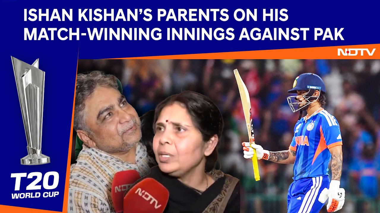Ishan Kishan's Parents On His Man Of The Match Innings Against Pakistan