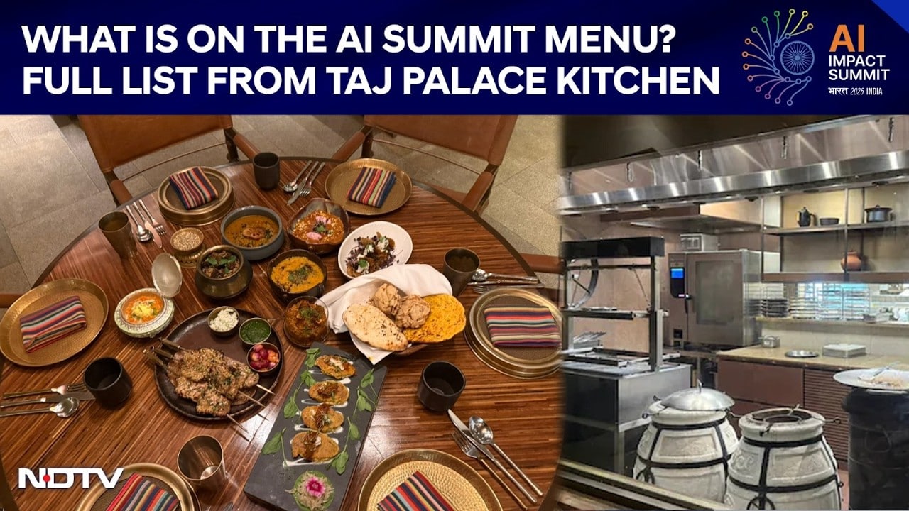 India AI Impact Summit 2026 | What Is On The AI Summit Menu? Full List From Taj Palace Kitchen