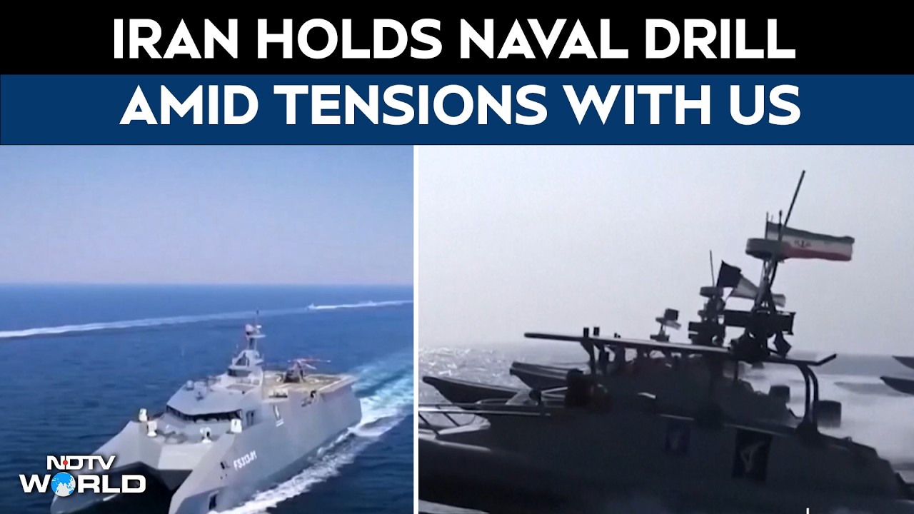 Iran Launches Strait Of Hormuz Military Drill Ahead Of Geneva Nuclear Talks With US