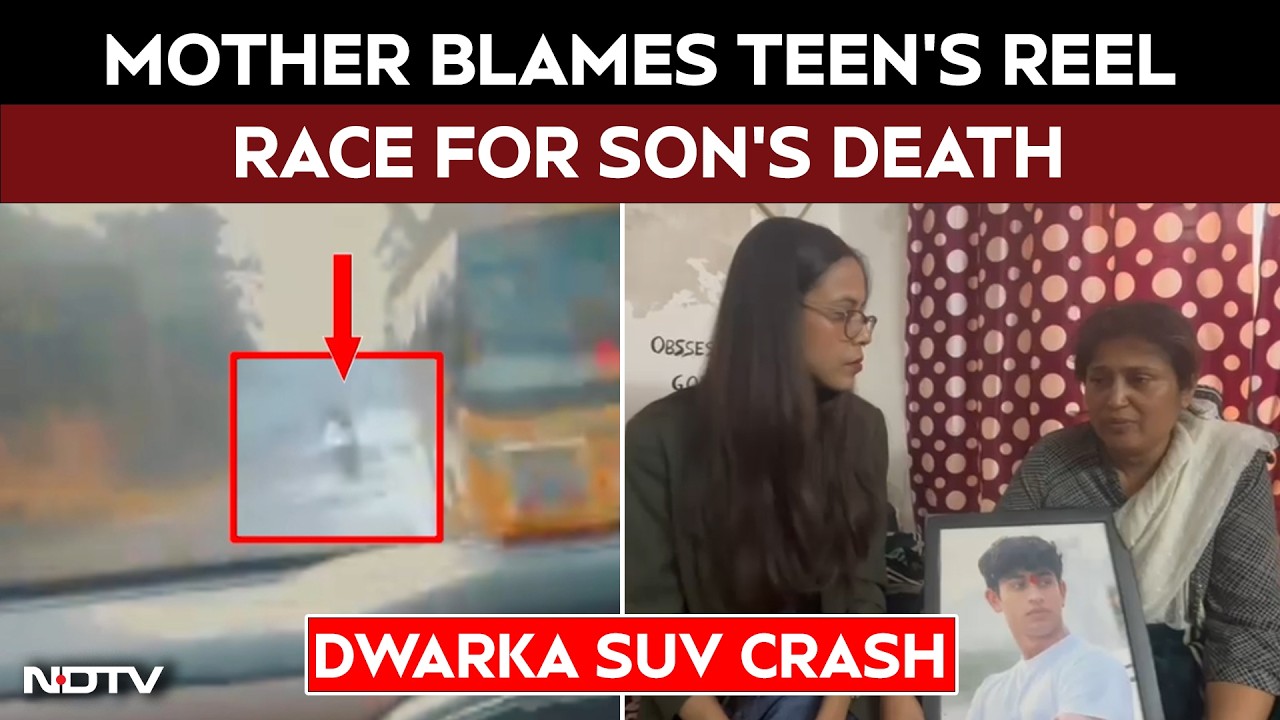 Dwarka SUV Crash Horror | “Raised Him Alone For 23 Years”: Victim’s ...