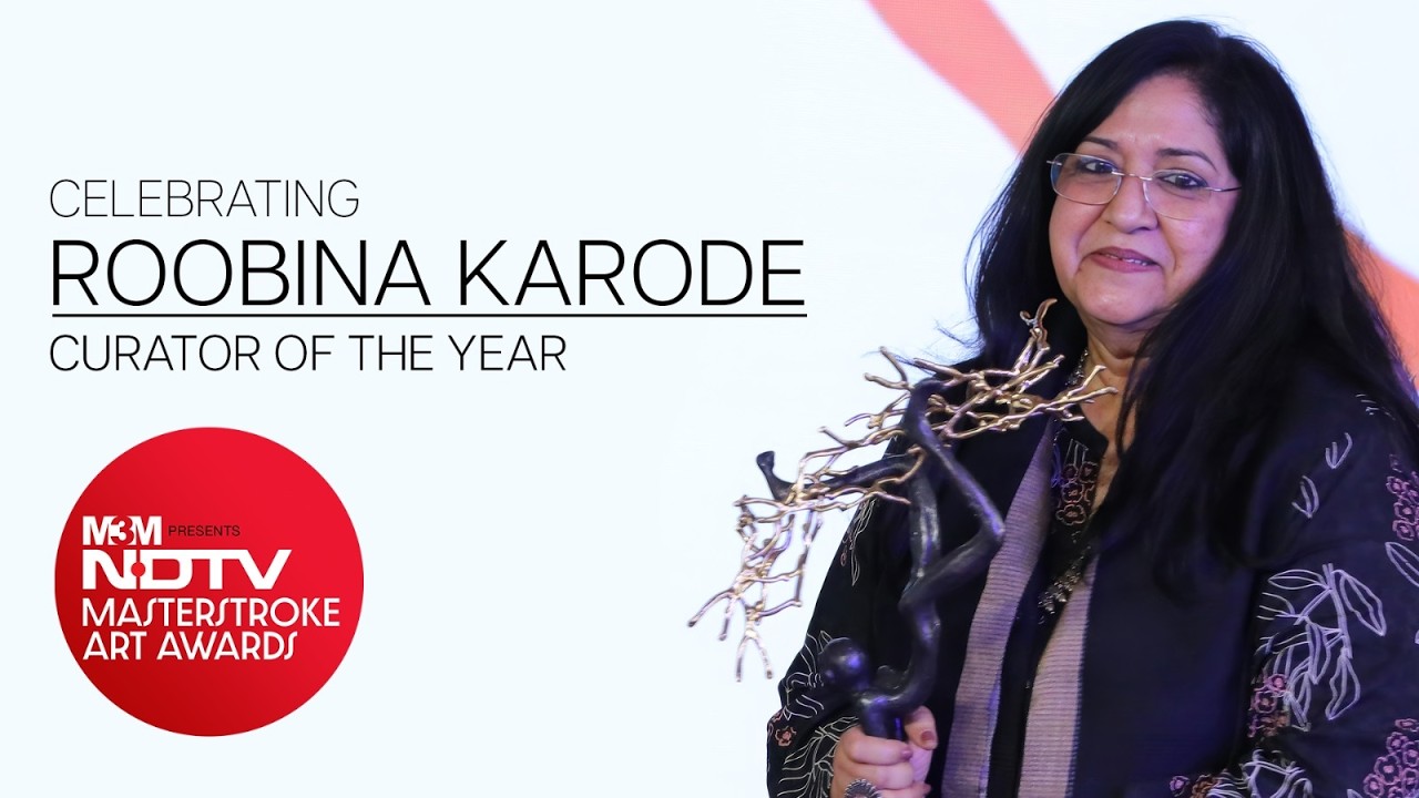 Roobina Karode Is NDTV Masterstroke Curator of the Year