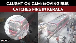 Kerala Bus Fire News | Moving Bus Catches Fire In Kerala&rsquo;s Ottapalam; Horrifying Scenes Emerge