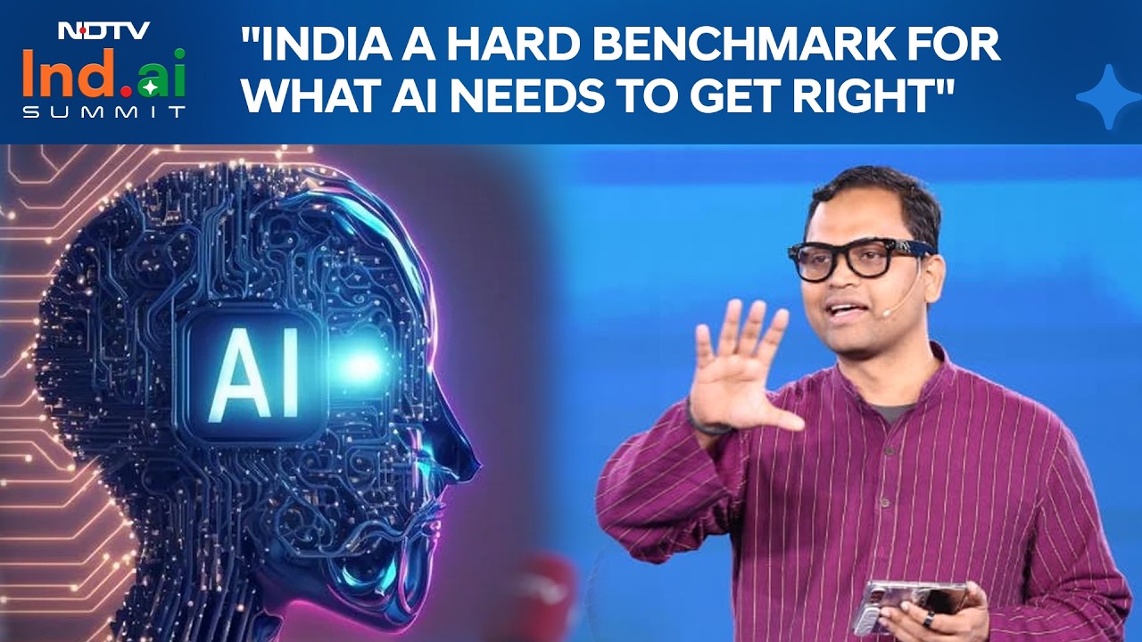 "India A Hard Benchmark For What AI Needs To Get Right": Sarvam CEO