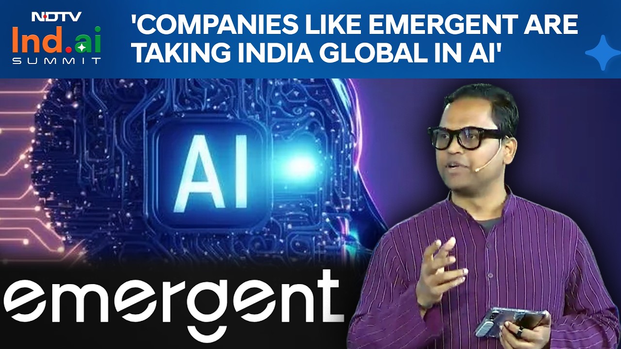 'Companies Like Emergent Are Taking India Global In AI': Sarvam AI CEO