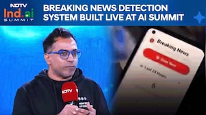 AI Builds A Live News Detection App In Under An Hour At NDTV Ind.AI Summit