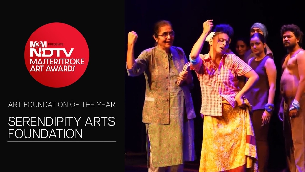 Serendipity Arts Foundation Wins NDTV Masterstroke Art Foundation of the Year