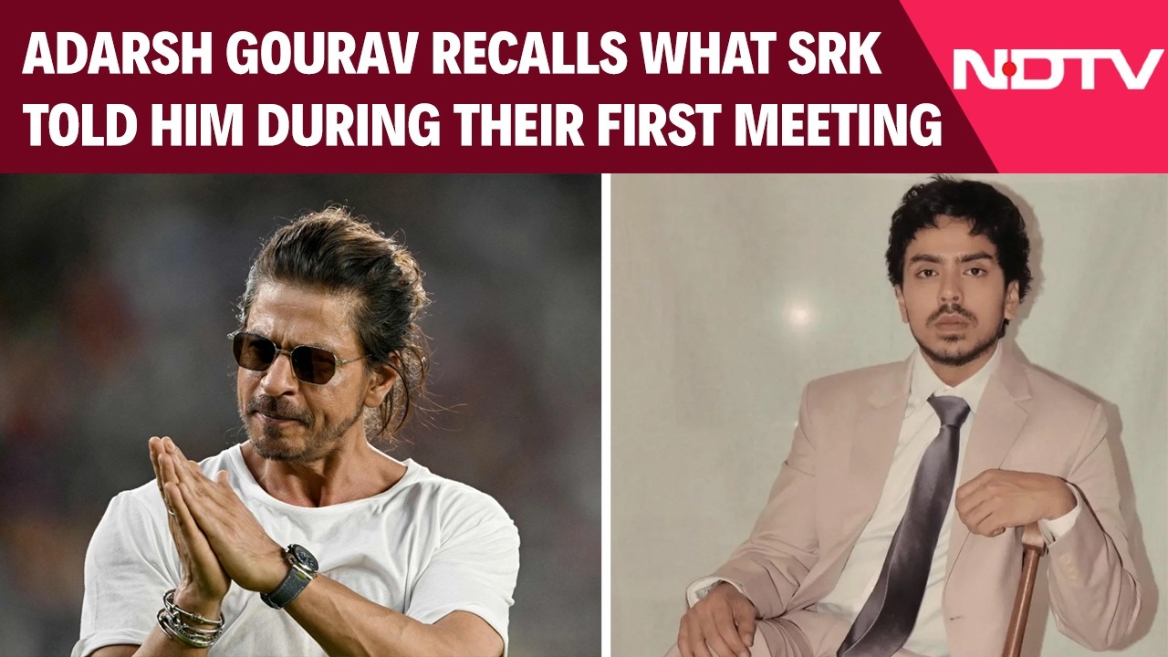 SRK News | Adarsh Gourav Reveals What Shah Rukh Khan Told Him At Their First Meeting