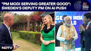 "PM Modi Serving Greater Good": Sweden's Deputy PM On India's AI Push