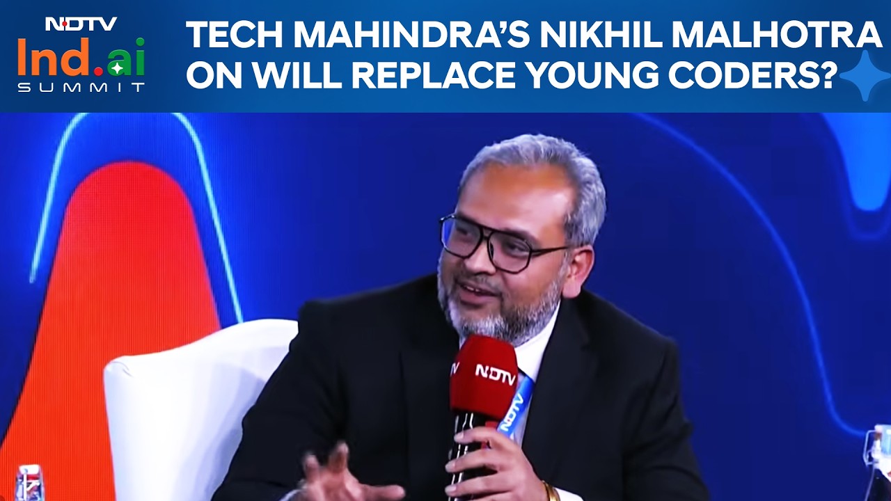 Will AI Replace Young Coders? Tech Mahindra's Nikhil Malhotra Responds