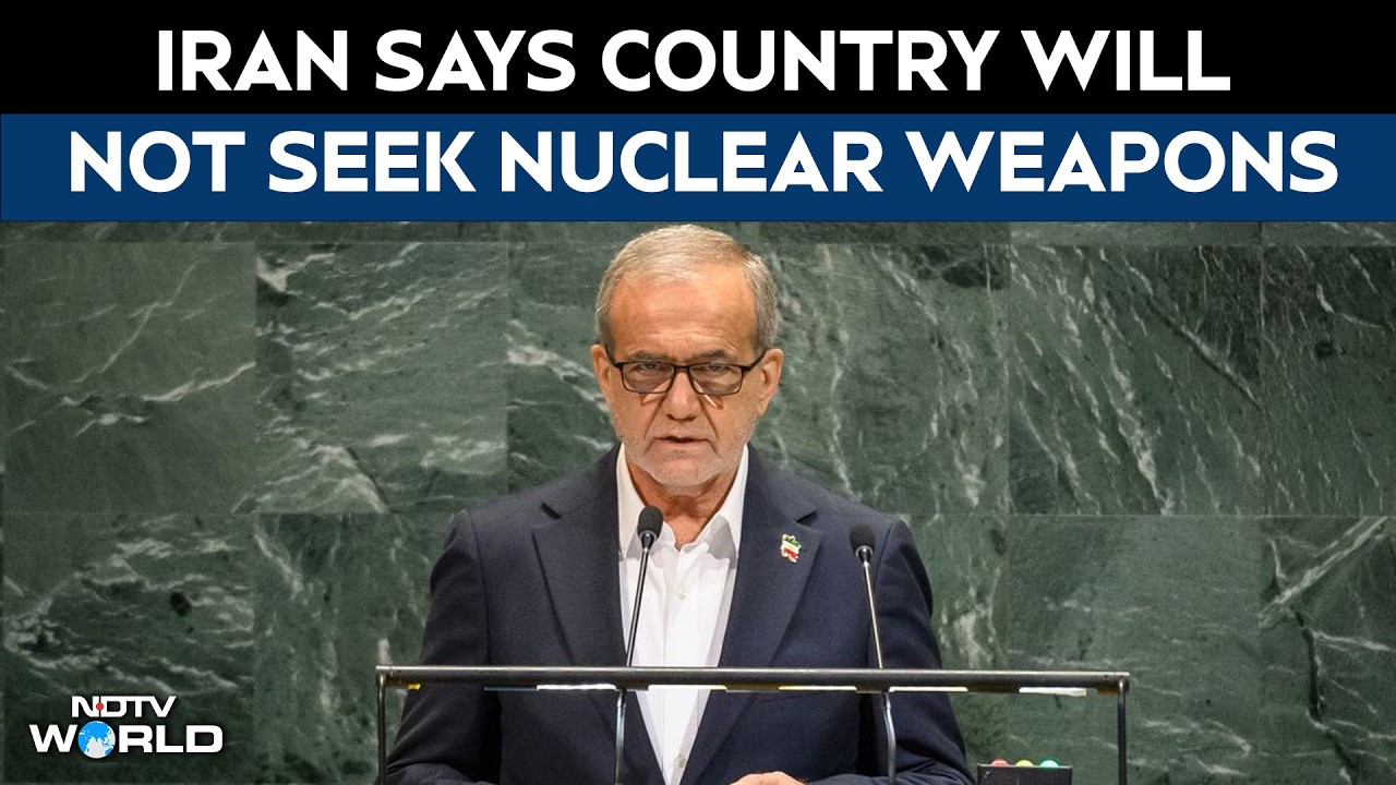 Iran News Today | Iran President Says Country Will Not Seek Nuclear Weapons