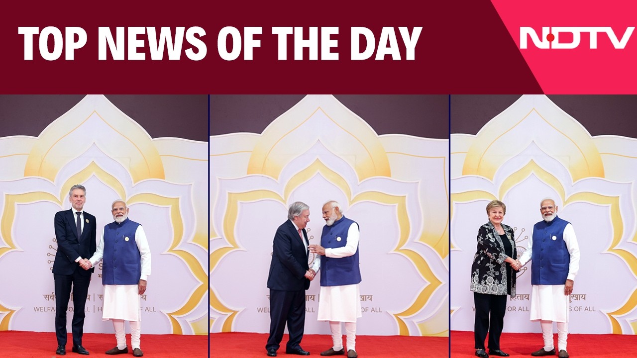 PM Modi Welcomes World Leaders To The India AI Impact Summit | Top News ...