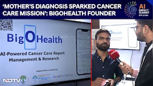AI Impact Summit | 'Mother&rsquo;s Diagnosis Sparked Cancer Care Mission': BigOHealth Founder Tells NDTV