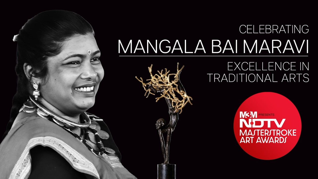 Mangala Bai Maravi Wins NDTV Masterstroke Award for Excellence in Traditional Arts
