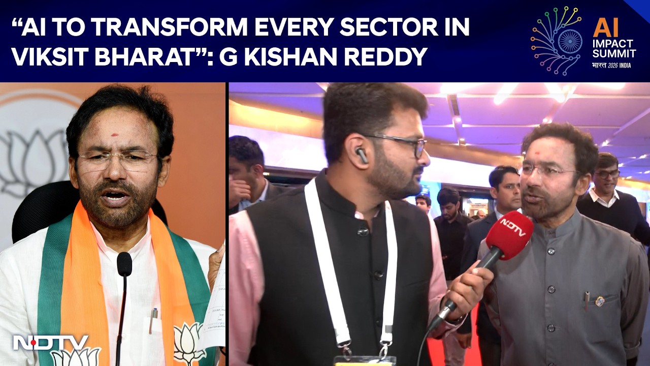 AI Impact Summit | &ldquo;AI to Transform Every Sector in Viksit Bharat&rdquo;: Union Minister G Kishan Reddy