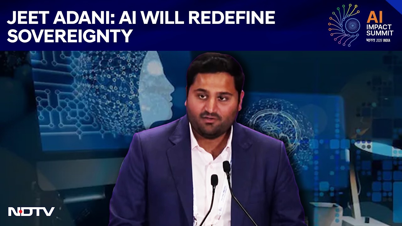 Jeet Adani: AI Will Redefine Sovereignty, India Must Build Its Own Infrastructure
