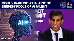 "India Has One Of Deepest Pools Of AI Talent": Ex UK PM Rishi Sunak