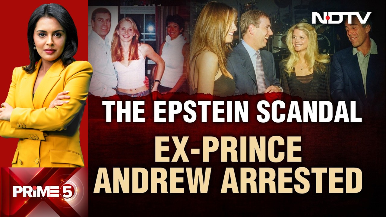 Prince Andrew Arrested | The Epstein Scandal: Ex-Prince Andrew Arrested