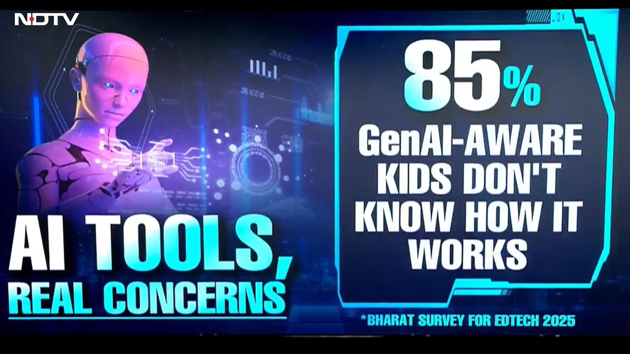 AI Tools | More Indian Kids Using Gen AI Tools, But Most Don't Understand It: Survey