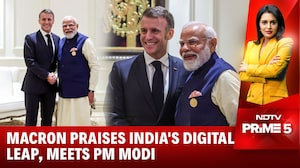 PM Modi, Macron Meet at AI Summit; Strategic Ties in Focus