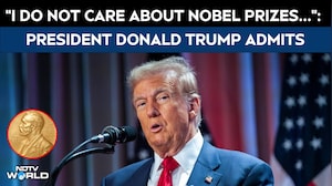 Donald Trump News: "I Don't Care About Nobel Prizes...": Trump Admits At Board Of Peace Meeting