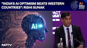"India's AI Optimism Beats Western Countries": Former UK PM Rishi Sunak