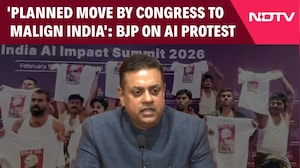 'Planned Move By Congress To Malign India': BJP on AI Summit Protest