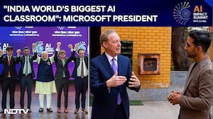 "AI Impact Summit A Massive Hit. India World's Biggest AI Classroom": Microsoft President Brad Smith