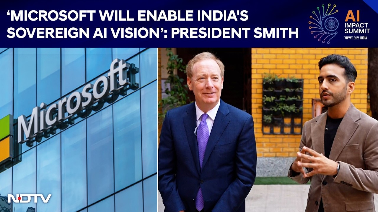 India AI Summit | 'We See Ourselves As A Partner': Microsoft on India's AI Sovereignty