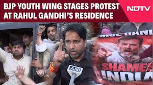 After Youth Congress Protest At AI Summit, BJYM Demonstrates Outside Rahul Gandhi's Residence