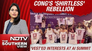 AI Summit Protest | AI Summit Overshadowed By Youth Congress Protest, BJP Calls It 'Anti-India'