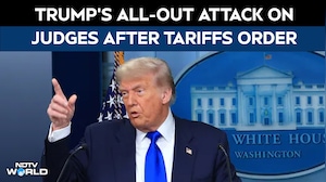 Donald Trump News | "Fools And Lapdogs": Trump's All-Out Attack On Judges After Tariffs Order