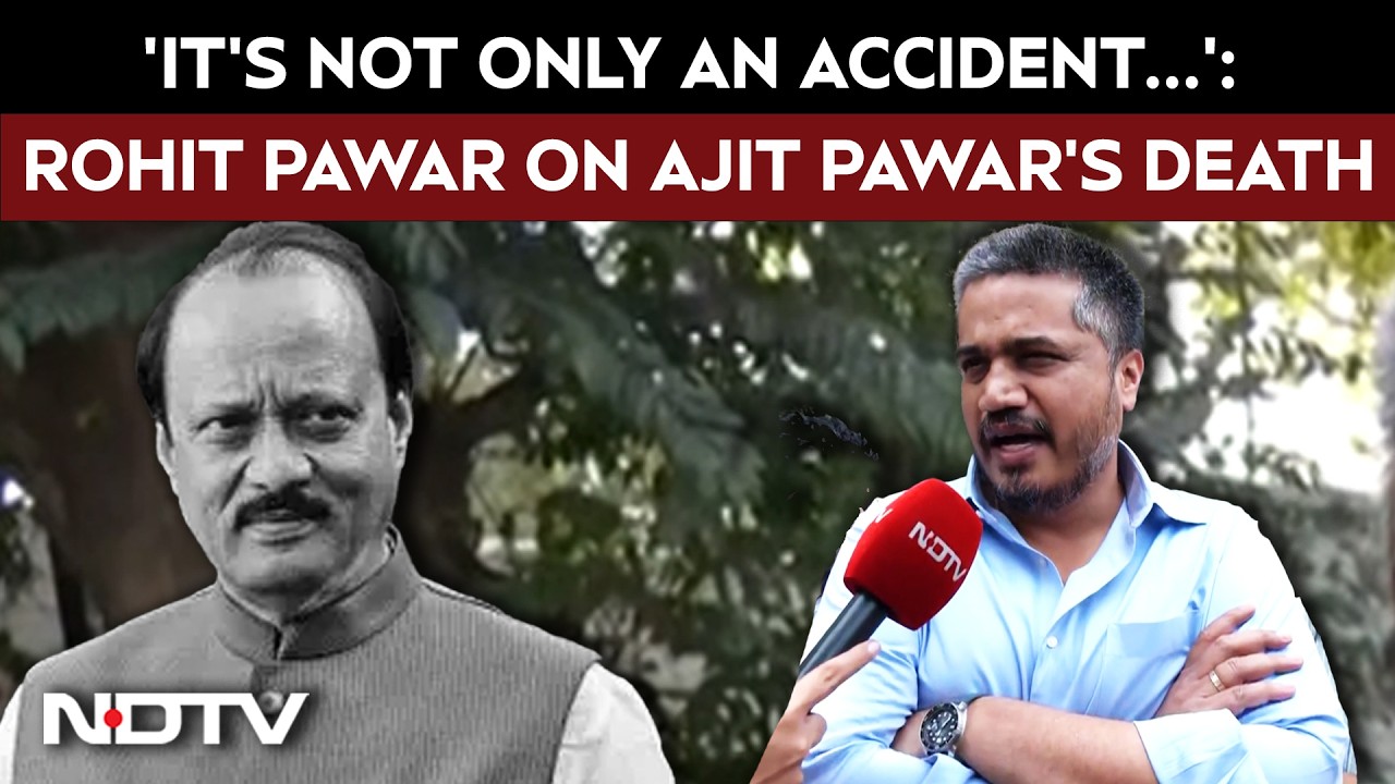 'Its Not Only An Accident...': Nephew Rohit Pawar On Ajit Pawar's Death In Plane Crash