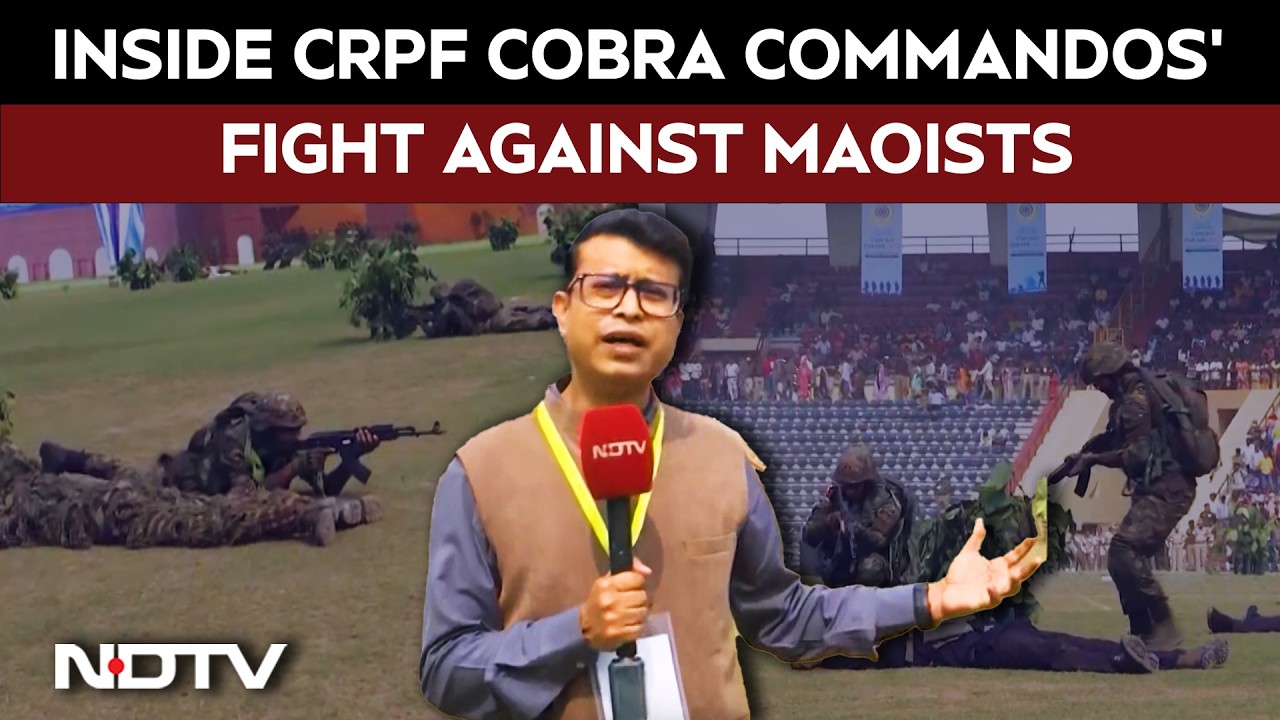 How CRPF Cobra Commandos Prepare To Make India Maoists Free