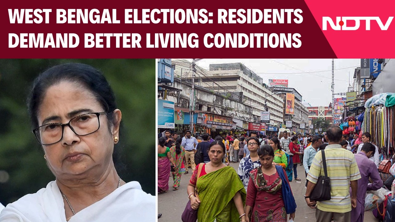 West Bengal Elections: Residents Demand Action Towards Making Living Conditions Better In Kolkata