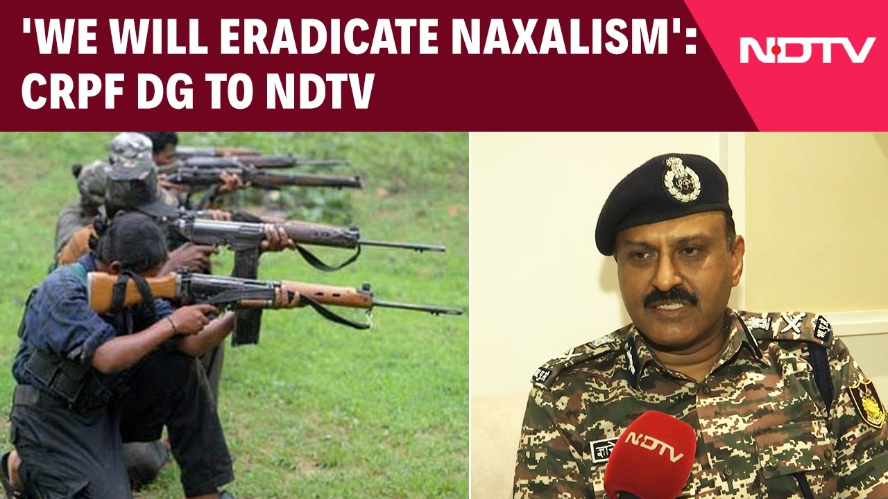 Naxals News | "We Are Destroying Naxal monuments": CRPF DG GP Singh To NDTV