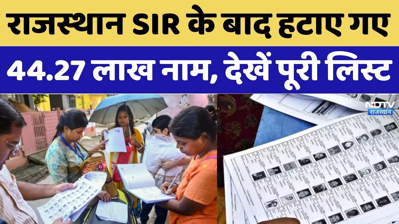 Rajasthan Voter List: Final Voter List जारी, वोटर्स की संख्या में 2.08% का उछाल।Breaking News। Viral