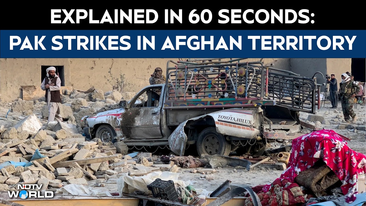 Explained In 60 Seconds: Pakistan Strikes In Afghan Territory