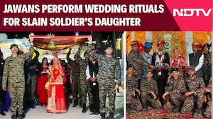 Jawans Perform Wedding Rituals For Slain Soldier's Daughter In Rajasthan