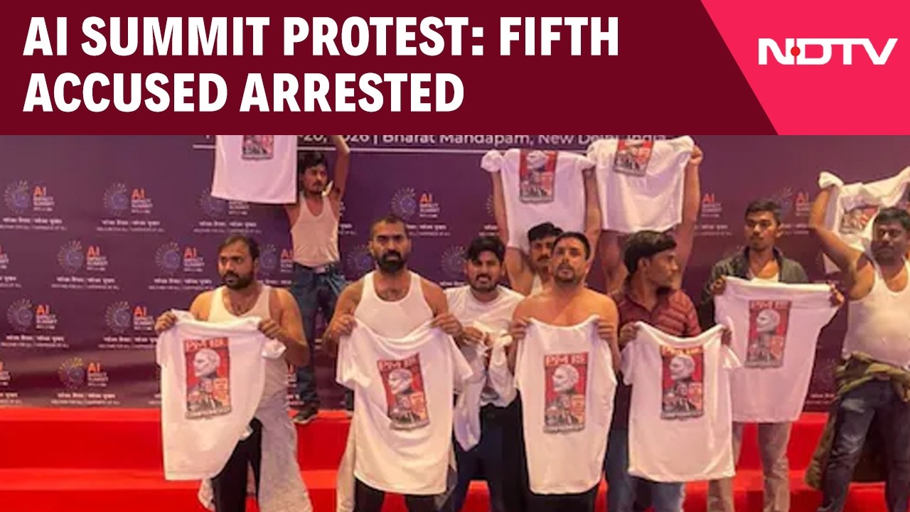 AI Summit Protest Case: Fifth Accused Arrested From Gwalior