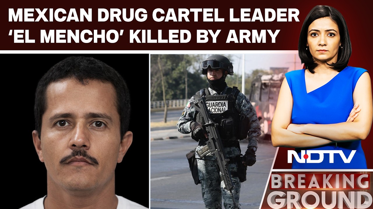 Mexico Turmoil | Mexican Drug Cartel Leader 'El Mencho' Killed By The Army, Violence Follows