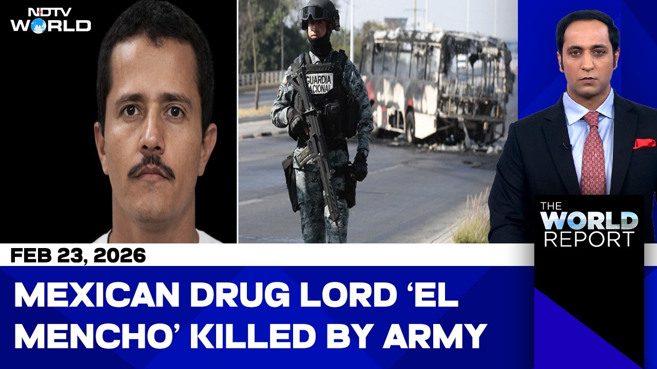 Violence Erupts In Mexico After Drug Kingpin's Killing