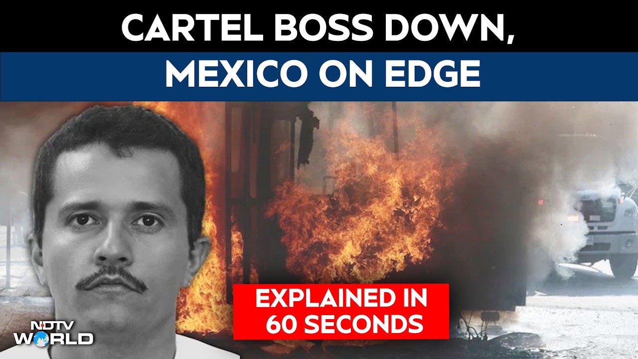 Explained In 60 Seconds: Cartel Boss Down, Mexico On Edge