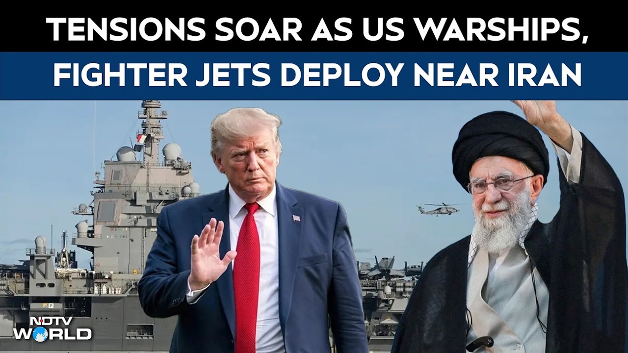 US Signals Possible Strike on Iran, Boosts Military Presence Across West Asia