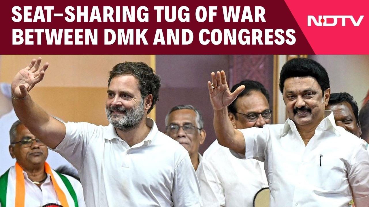 Congress Demands 41 Seats, DMK Draws Line at 27 in Tamil Nadu Talks