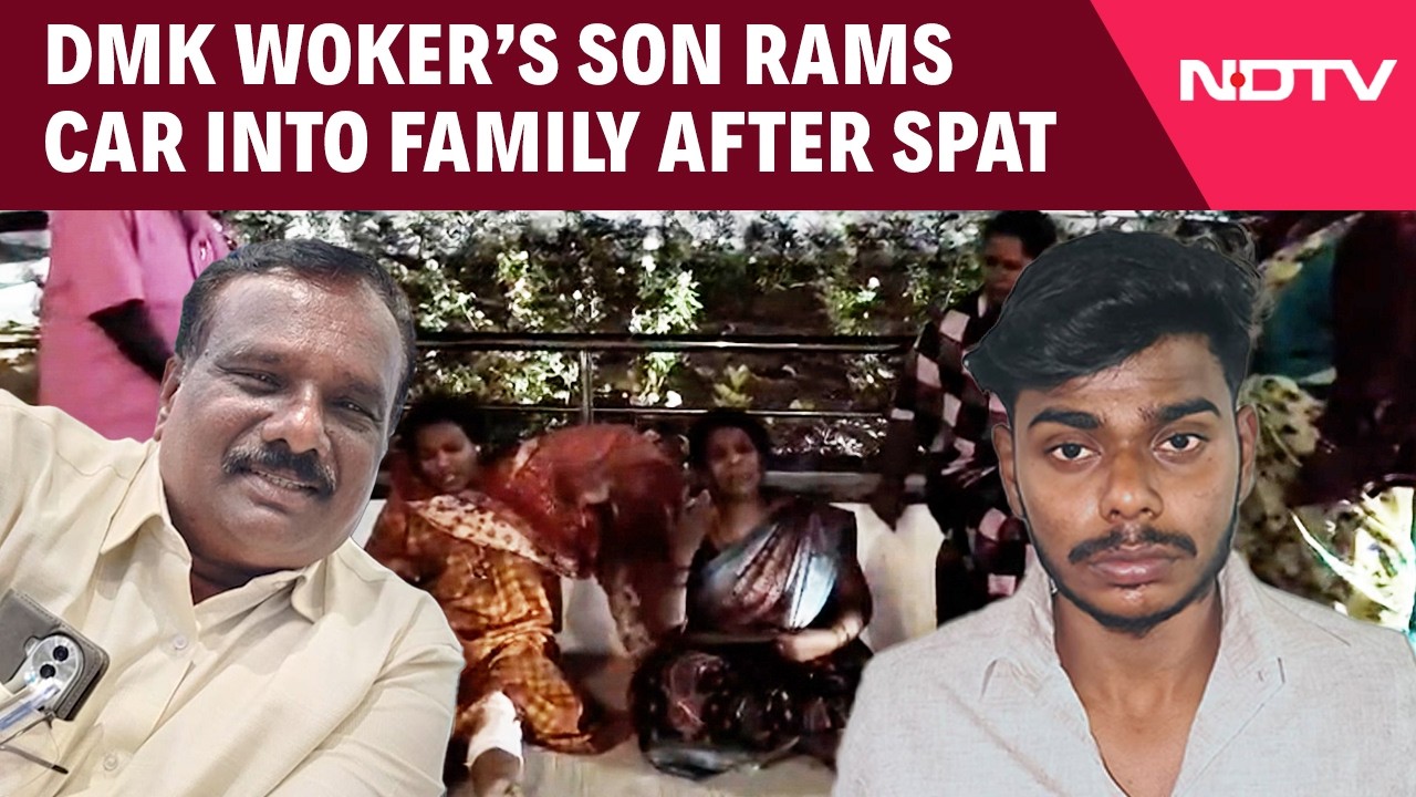 One Dead After DMK Leader's Son Rams Family In Tamil Nadu Road Rage Shocker