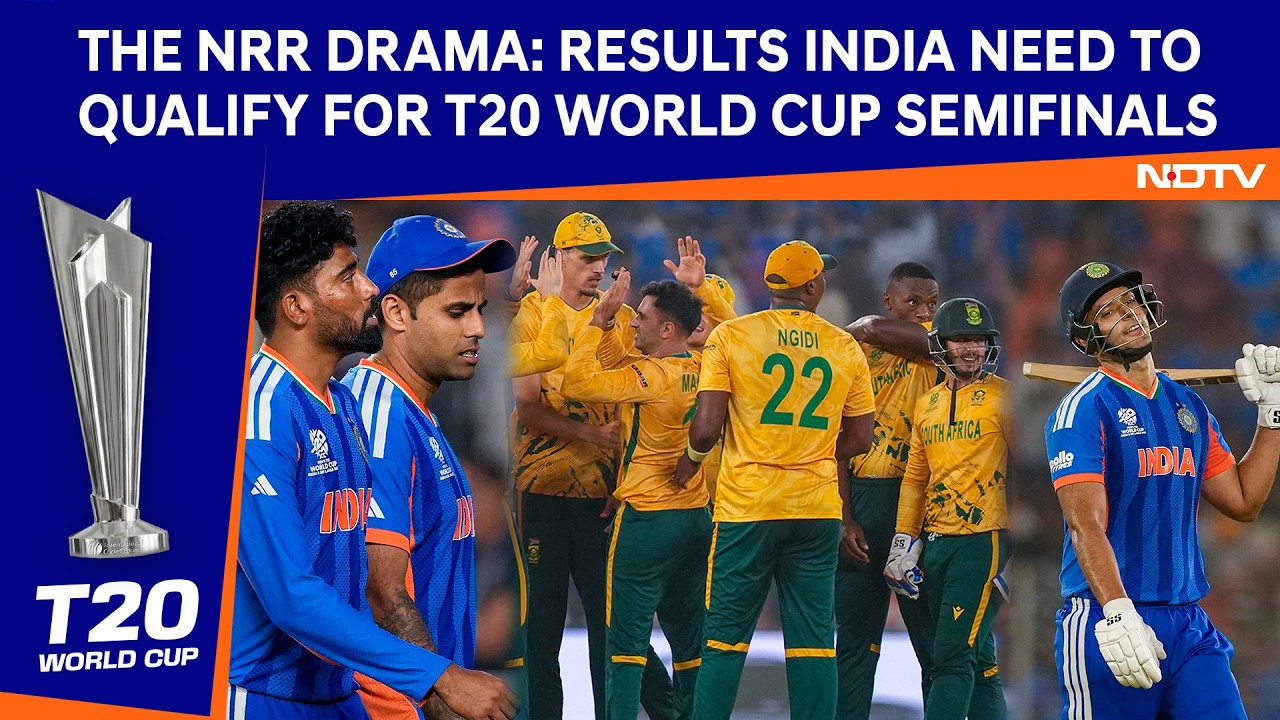 The NRR Drama: Results India Need To Qualify For T20 World Cup Semifinals