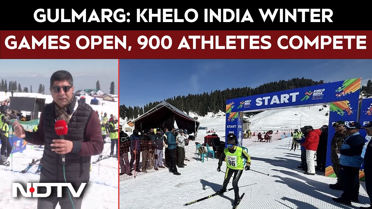 Khelo India 2026 | Khelo India Winter Games Open In Gulmarg, 900 Athletes Compete Across Disciplines
