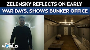 Ukraine War | Volodymyr Zelensky Reflects On Early War Days, Shows Kyiv Bunker Office